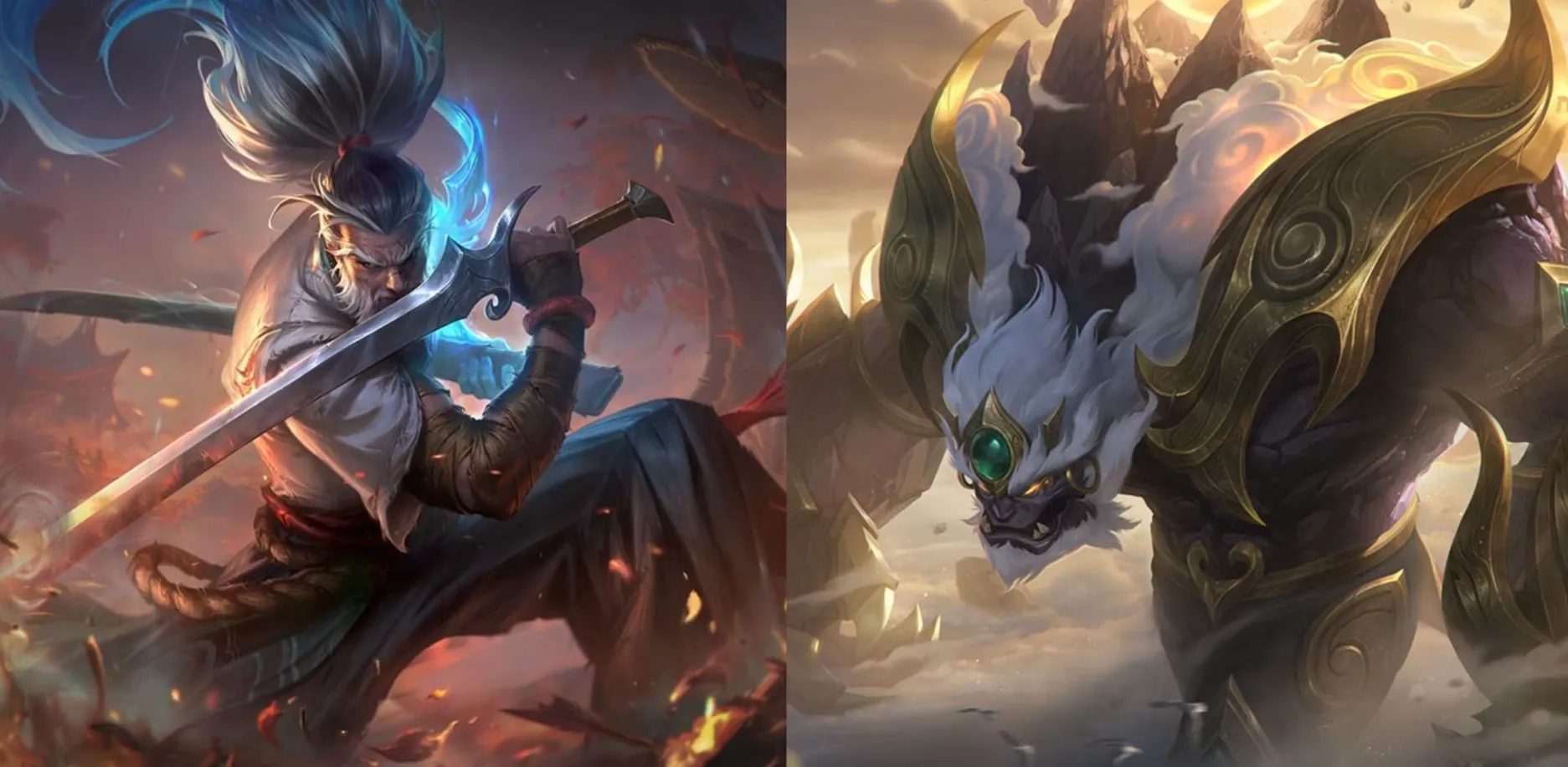 Yasuo and Malphite